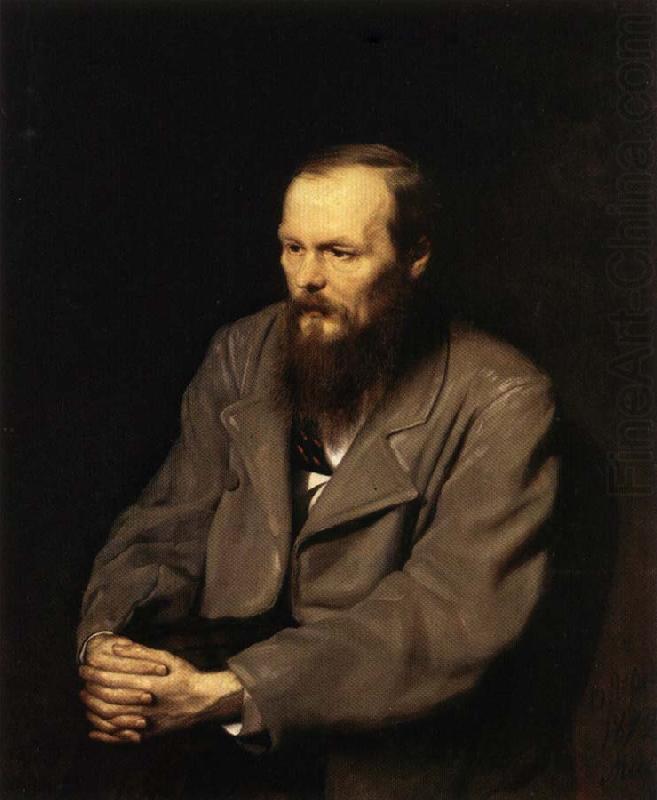 Portrait of Fyodor Dostoevsky, Perov, Vasily